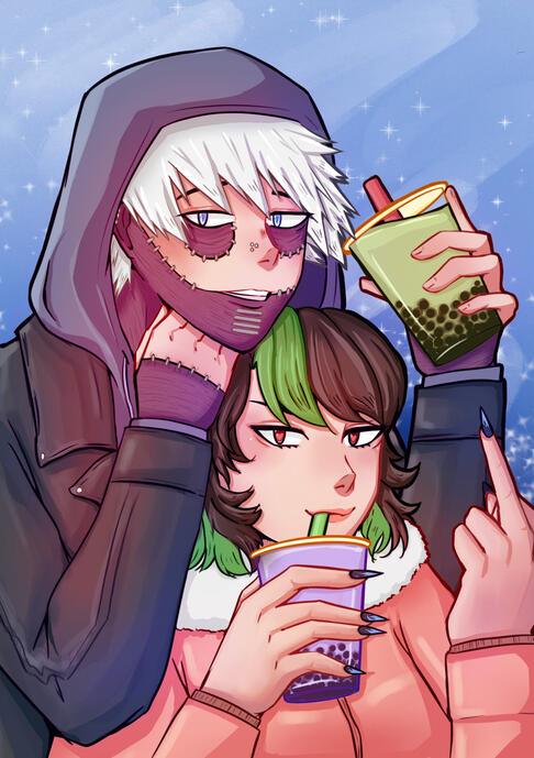 Dabi and his Fiancé